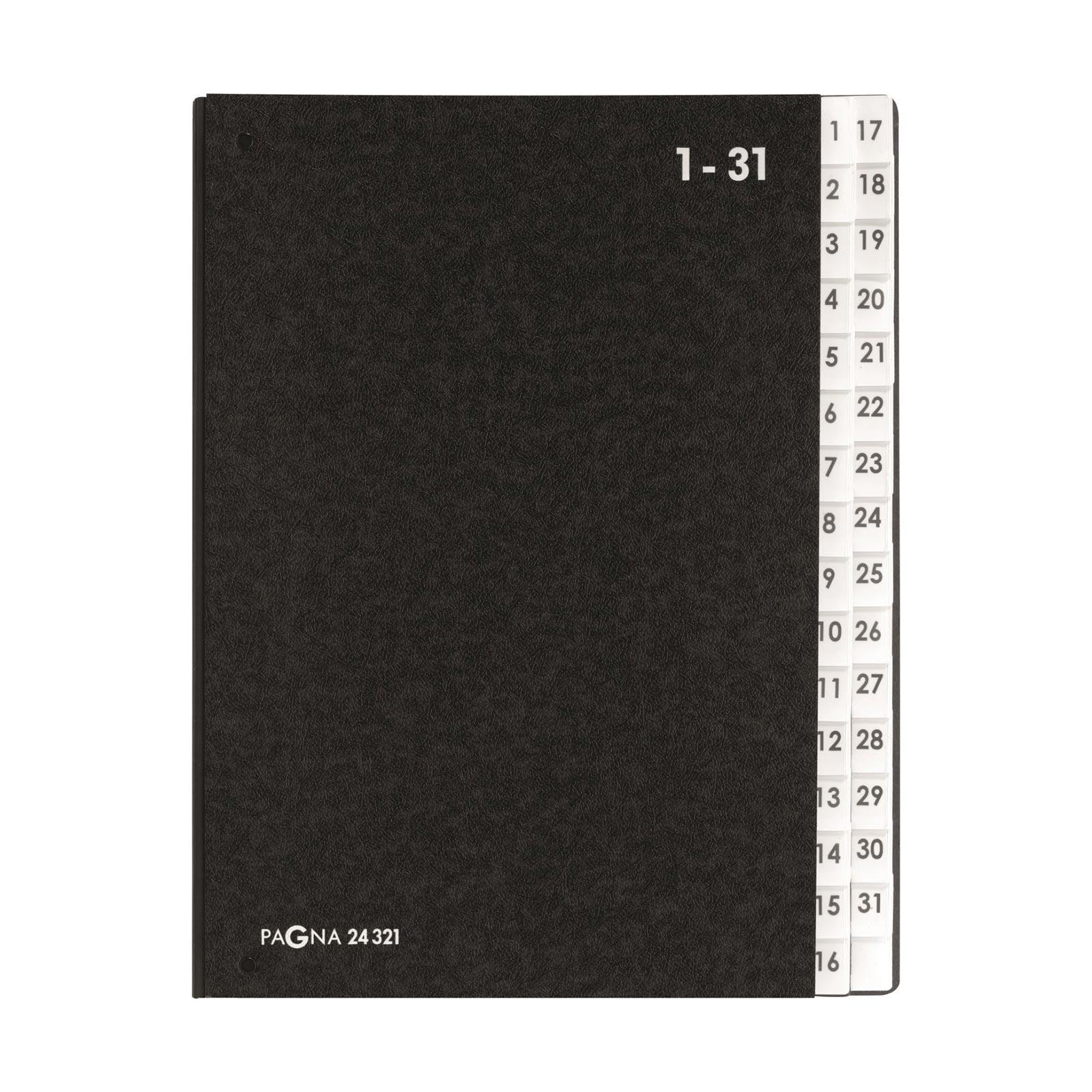 Durable Папка Classic, картонена, с 31 разделителя, черна | JAR Computers Durable Папка Classic, картонена, с 31 разделителя, черна