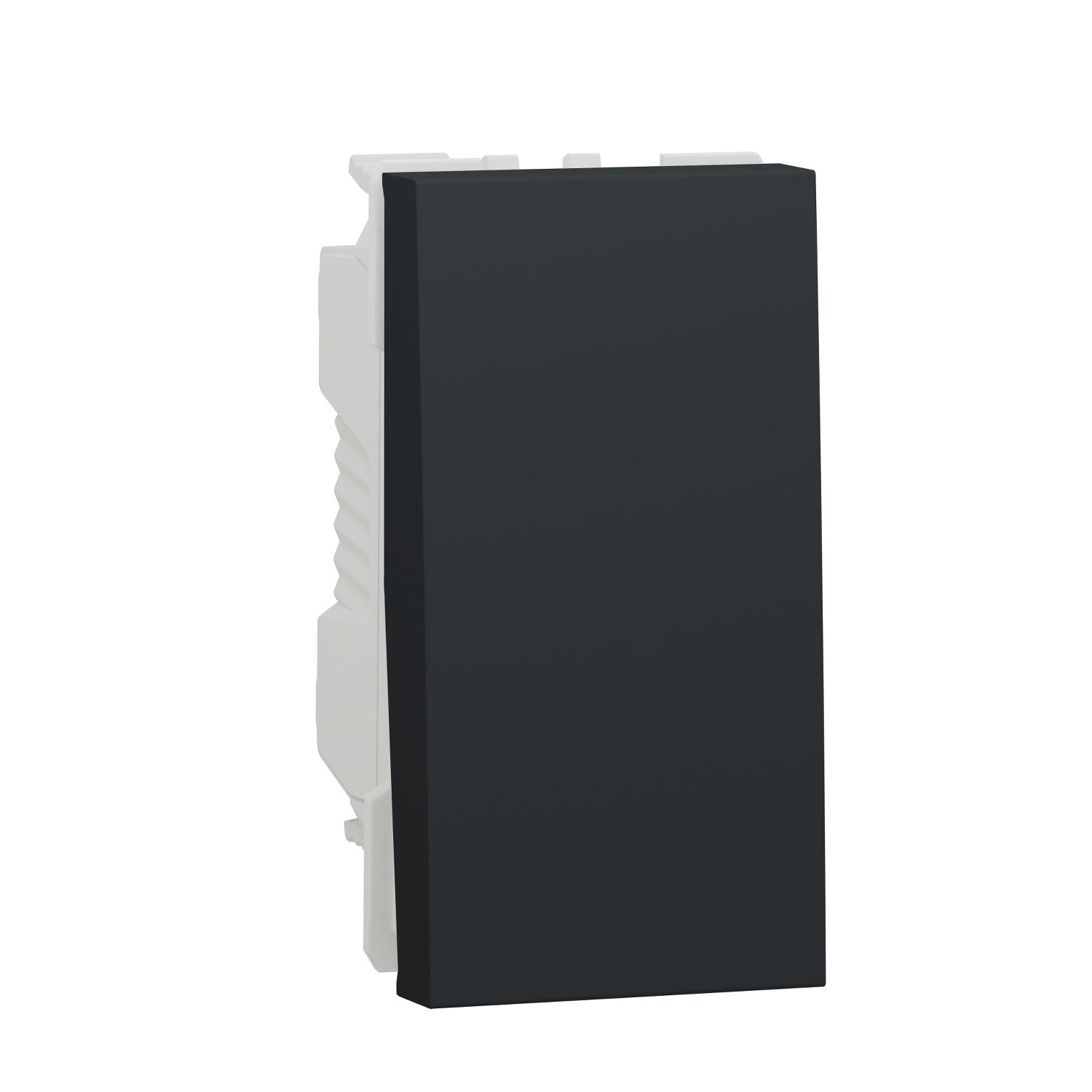 Еднополюсен бутон НО/НЗ, 1M, антрацит - SCHNEIDER ELECTRIC New Unica NU313654 | JAR Computers Еднополюсен бутон НО/НЗ, 1M, антрацит - SCHNEIDER ELECTRIC New Unica NU313654