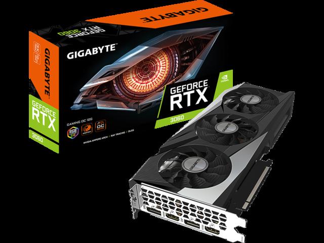 GIGABYTE GeForce RTX 3060 GAMING OC 12G (rev. 2.0)