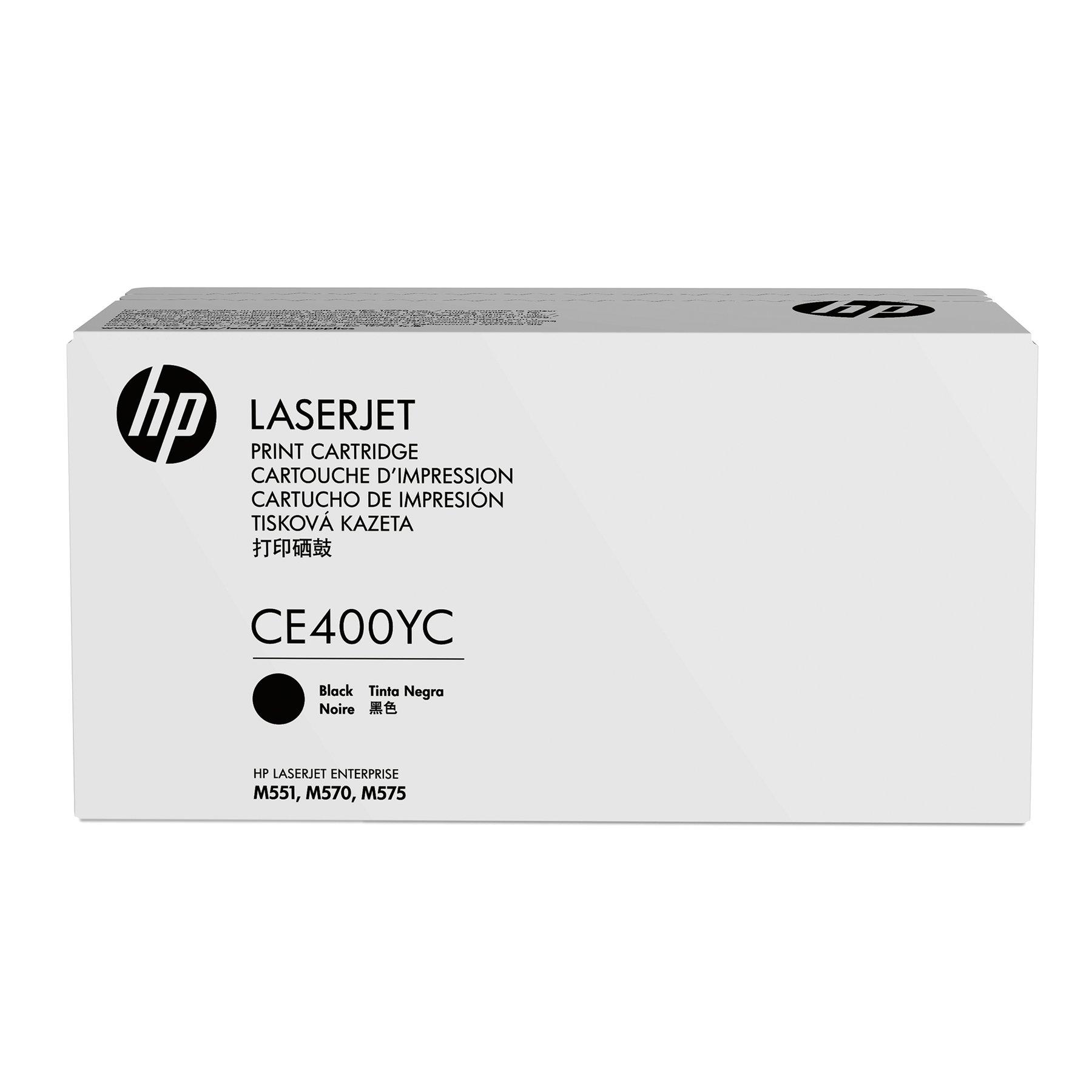 HP Тонер CE400YC, 507X, Black