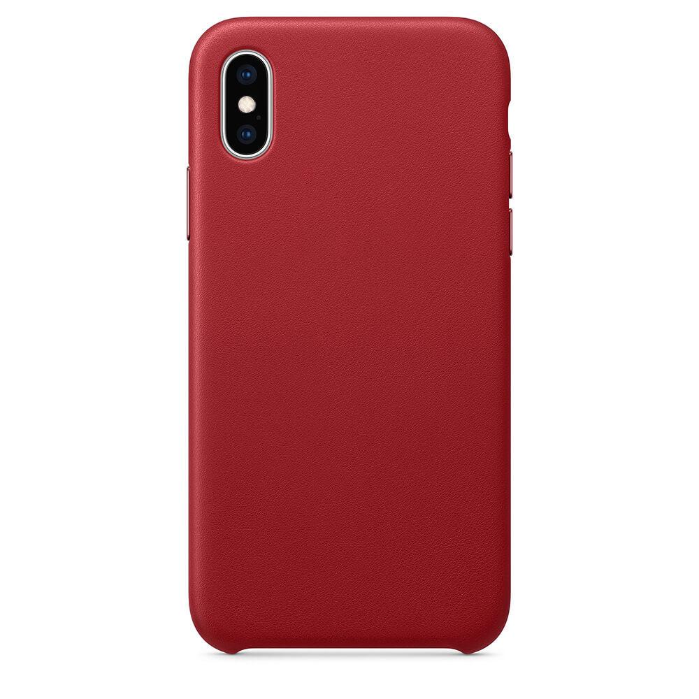 Качествен кожен (естествена кожа) кейс за iPhone XS Max - SDesign Leather Original Case (червен) | JAR Computers Качествен кожен (естествена кожа) кейс за iPhone XS Max - SDesign Leather Original Case (червен)
