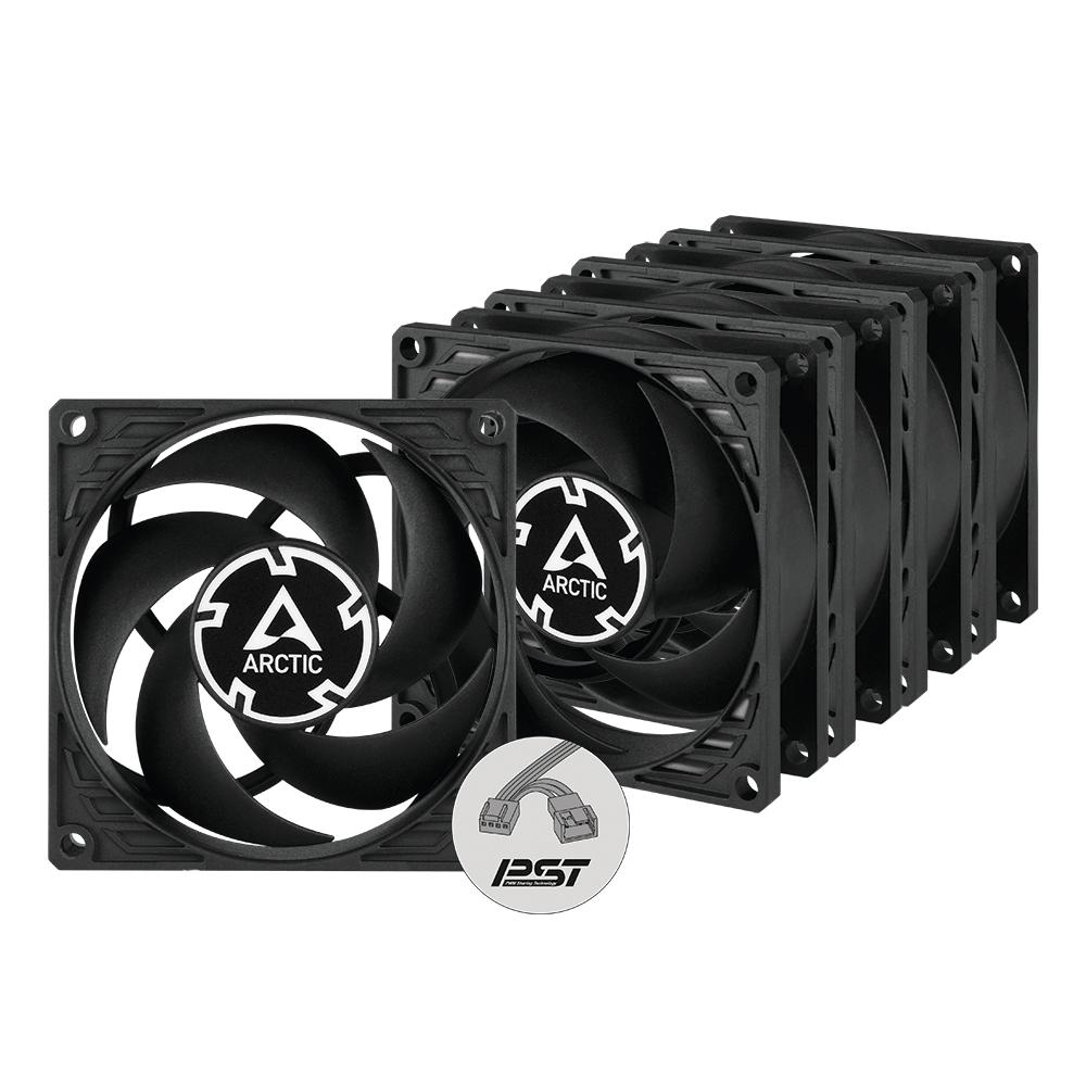 Комплект вентилатори 5-pack ARCTIC P8 80mm PWM PST