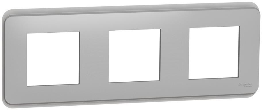 Лицева рамка 3х цвят Алуминий Unica Pro SE | JAR Computers Лицева рамка 3х цвят Алуминий Unica Pro SE