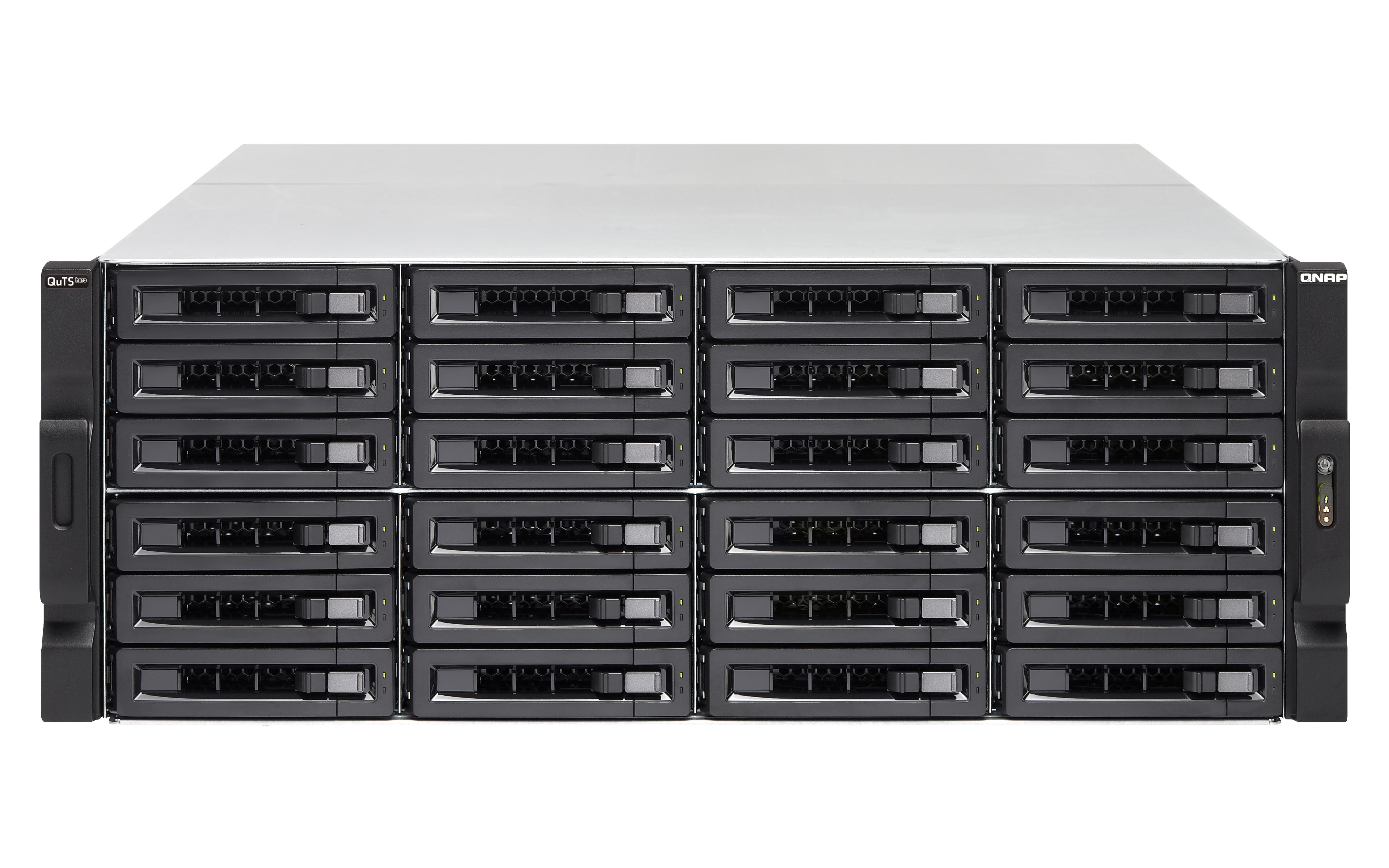 QNAP TS-h2483XU-RP NAS Стойка (4U) Intel Xeon E E-2236 128 GB DDR4 0 TB QuTS hero Черен | JAR Computers QNAP TS-h2483XU-RP NAS Стойка (4U) Intel Xeon E E-2236 128 GB DDR4 0 TB QuTS hero Черен