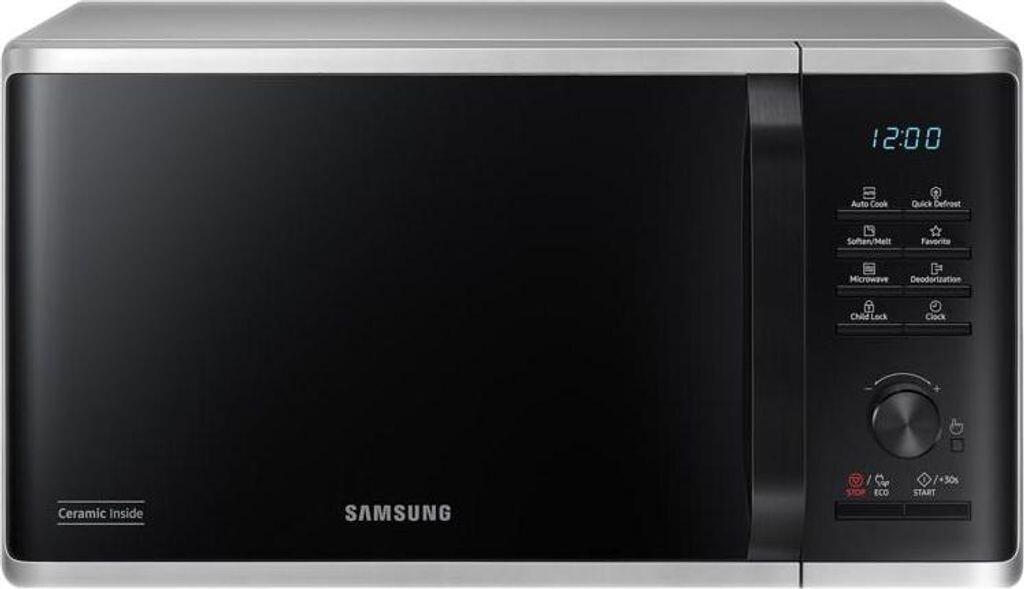 Samsung MS23K3515AS/E2 микровълнова сребърна | JAR Computers Samsung MS23K3515AS/E2 микровълнова сребърна