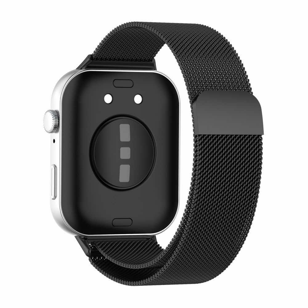 Стоманена, неръждаема каишка за Huawei Watch Fit 3 - Tech-Protect Milanese Band Magnetic Stainless Steel Band (черен) | JAR Computers Стоманена, неръждаема каишка за Huawei Watch Fit 3 - Tech-Protect Milanese Band Magnetic Stainless Steel Band (черен)