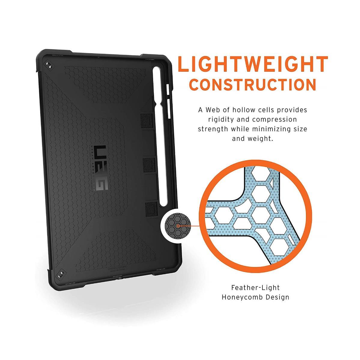 Удароустойчив хибриден кейс от най-висок клас за Samsung Galaxy Tab S7 - Urban Armor Gear Metropolis Case (черен) | JAR Computers Удароустойчив хибриден кейс от най-висок клас за Samsung Galaxy Tab S7 - Urban Armor Gear Metropolis Case (черен)