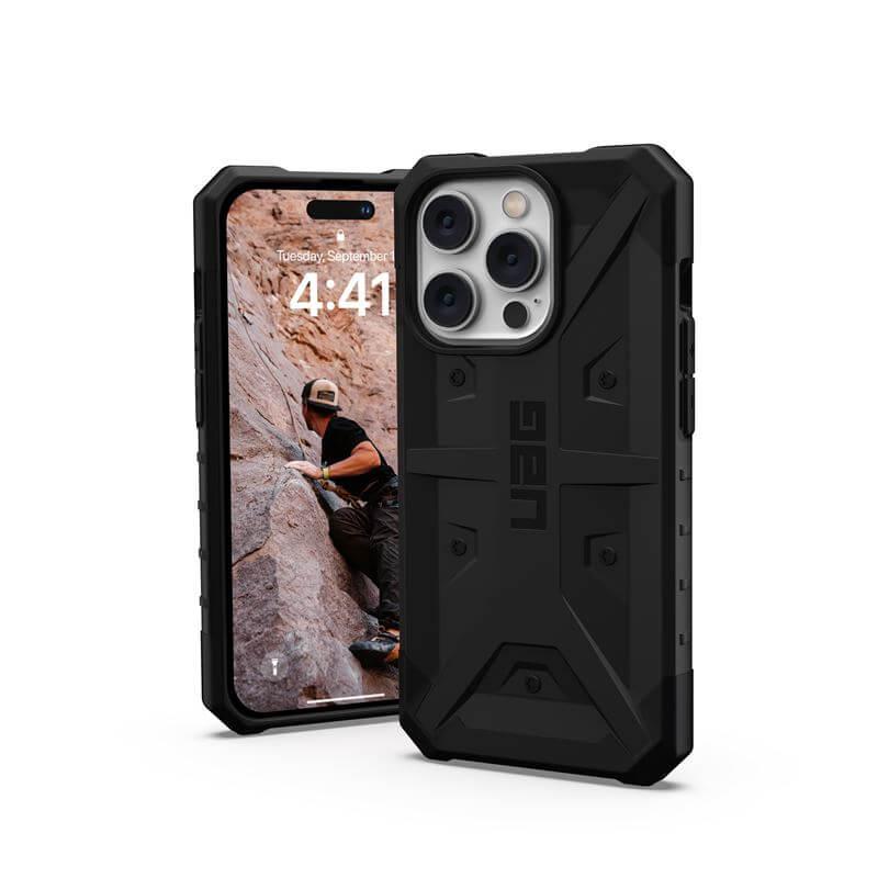 Удароустойчив хибриден кейс за iPhone 14 Pro Max - Urban Armor Gear Pathfinder Case (черен) | JAR Computers Удароустойчив хибриден кейс за iPhone 14 Pro Max - Urban Armor Gear Pathfinder Case (черен)