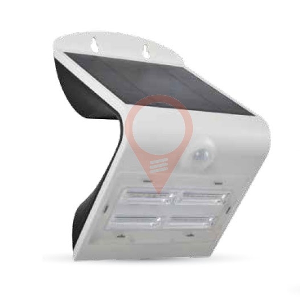 V-Tac LED Соларно Тяло 7523 - 3W PIR VT-768 Бяло | JAR Computers V-Tac LED Соларно Тяло 7523 - 3W PIR VT-768 Бяло