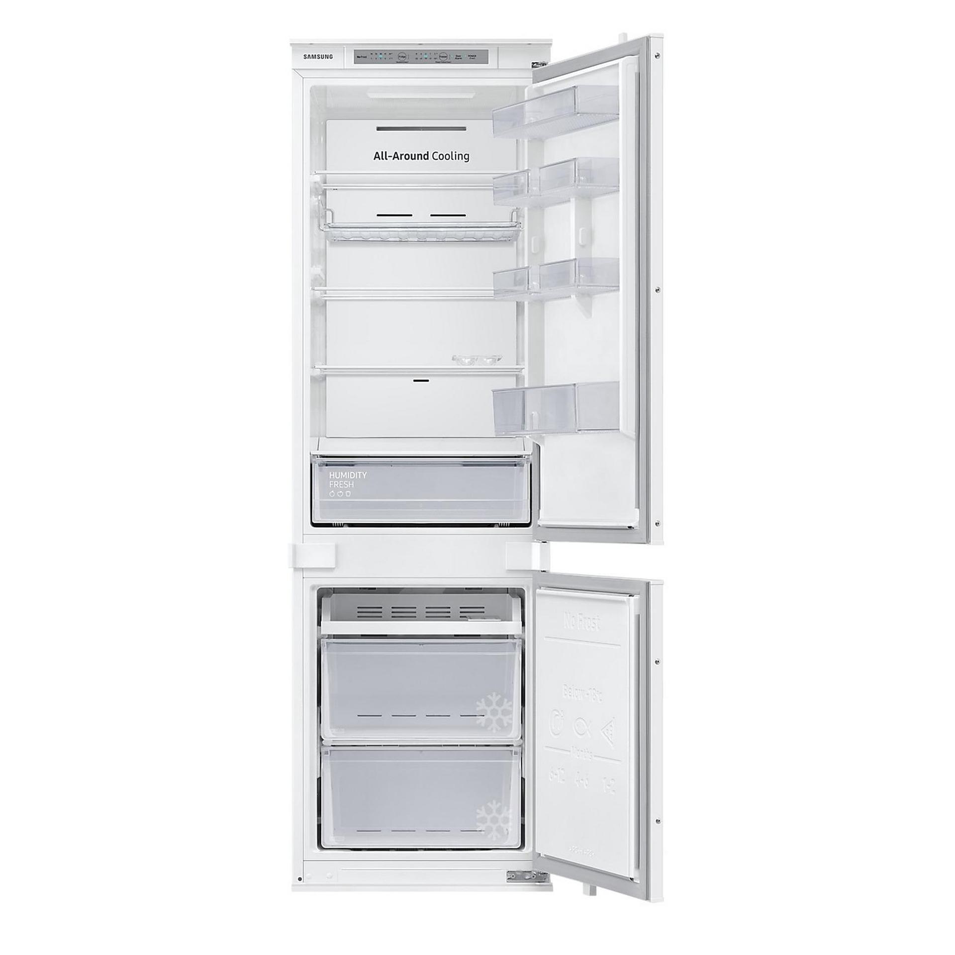 Вграден хладилник с фризер Samsung BRB26602EWW/EF*** , 267 l, E , No Frost , Да