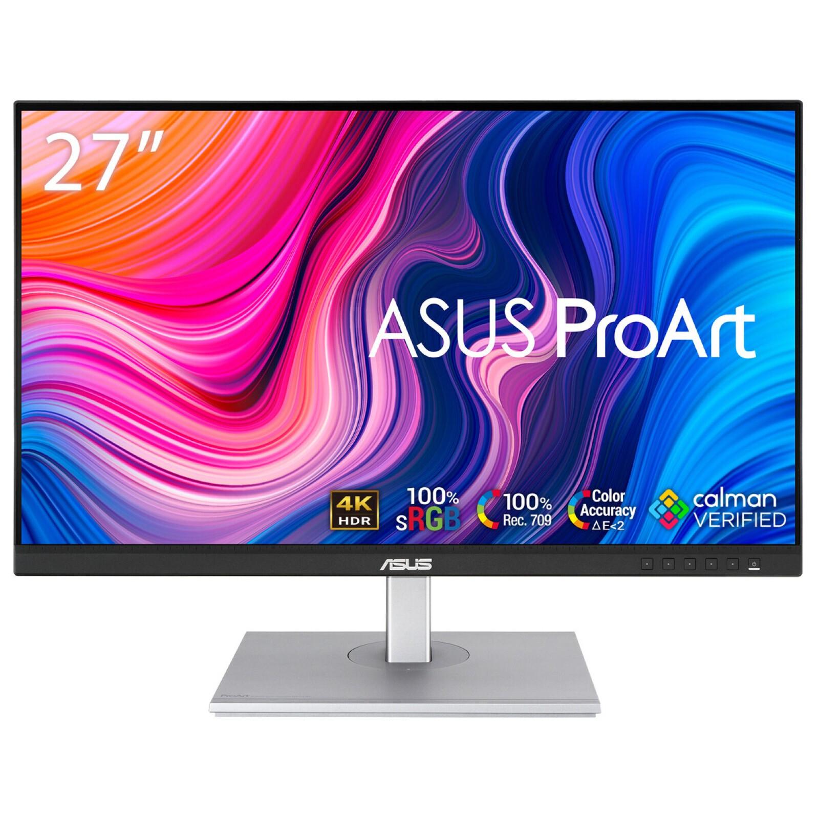 ASUS ProArt PA279CV компютърен монитор 68,6 см (27") 3840 x 2160 пиксела 4K Ultra HD LED Черен, Сребърен | JAR Computers ASUS ProArt PA279CV компютърен монитор 68,6 см (27") 3840 x 2160 пиксела 4K Ultra HD LED Черен, Сребърен