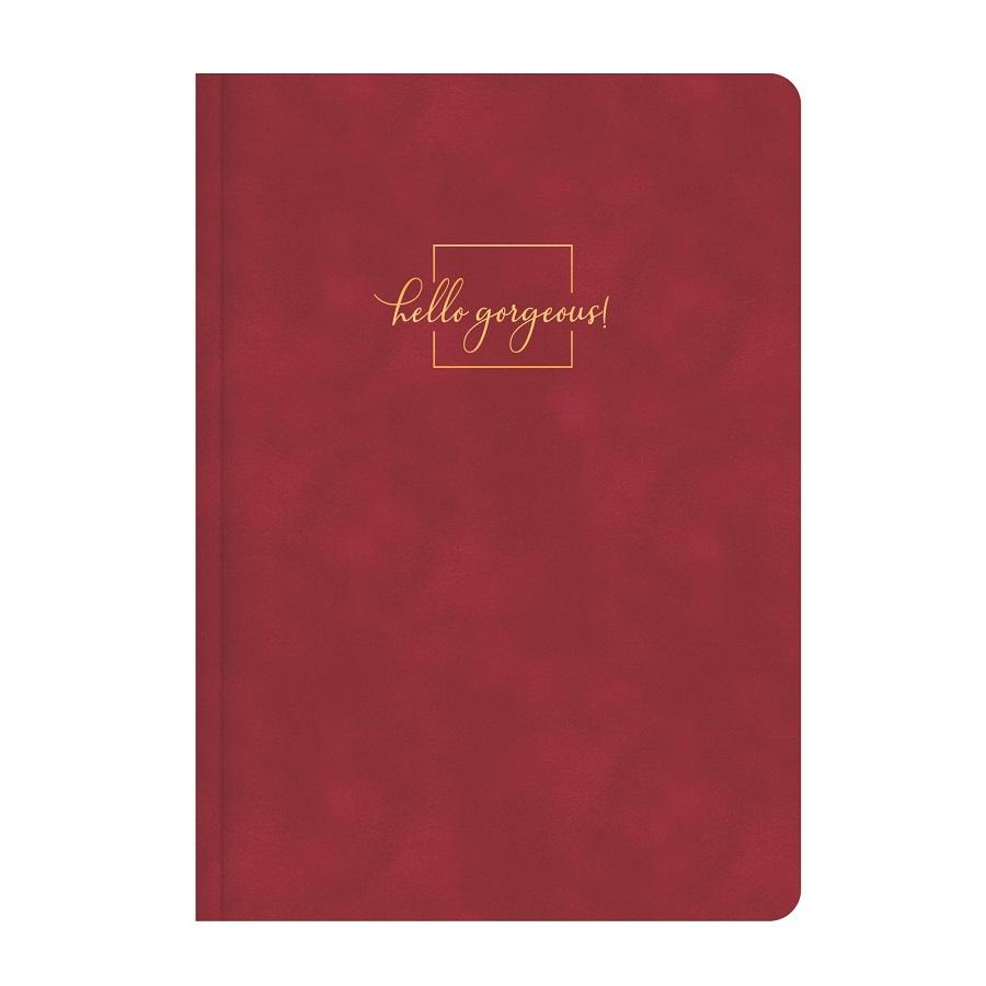 Бележник LASTVA Flock, A5, 104 л., линиран шамоа офсет 80 г, термо корица плюш, червен | JAR Computers Бележник LASTVA Flock, A5, 104 л., линиран шамоа офсет 80 г, термо корица плюш, червен