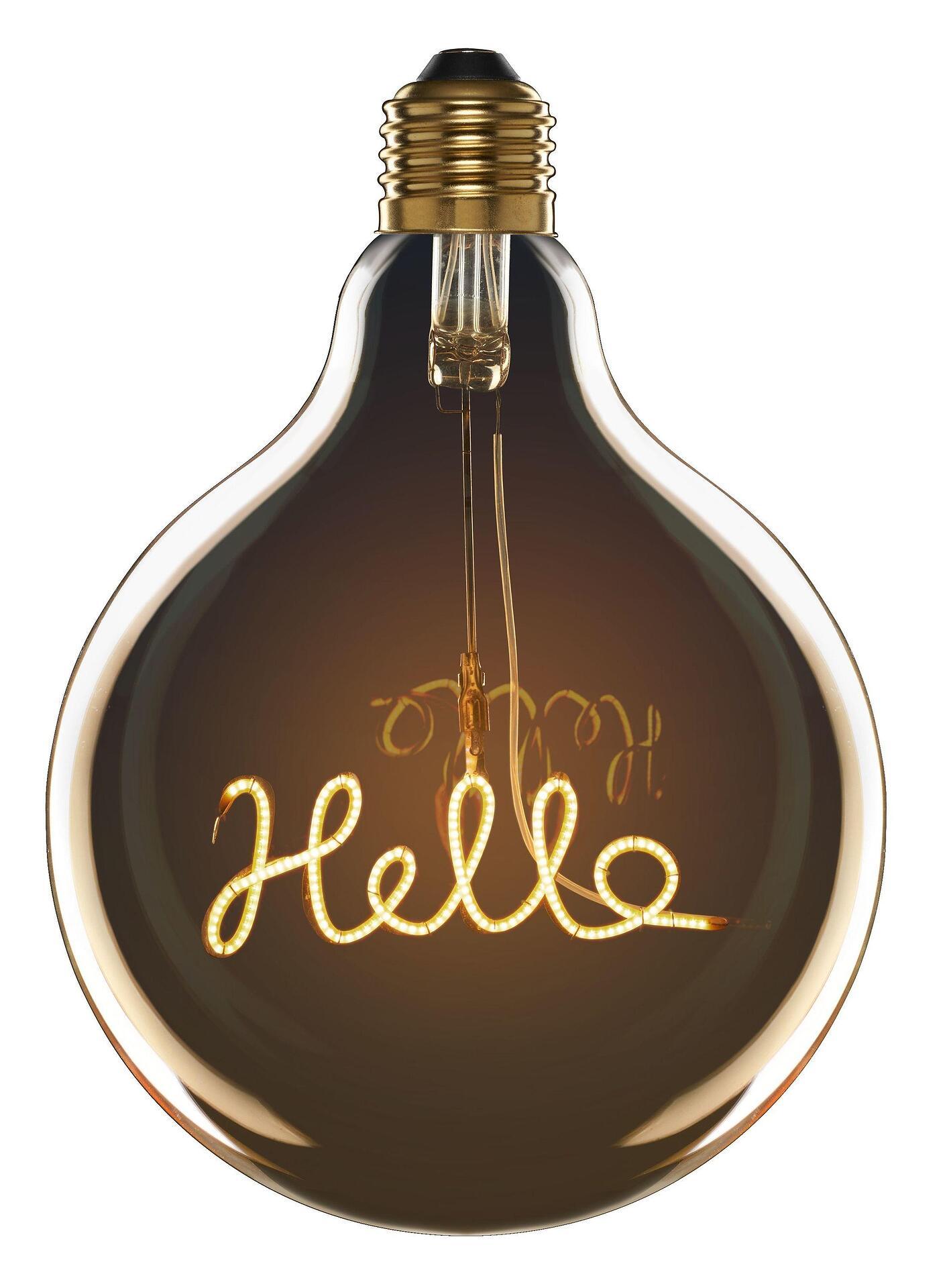 Fancy LED крушка с надпис Hello | JAR Computers Fancy LED крушка с надпис Hello