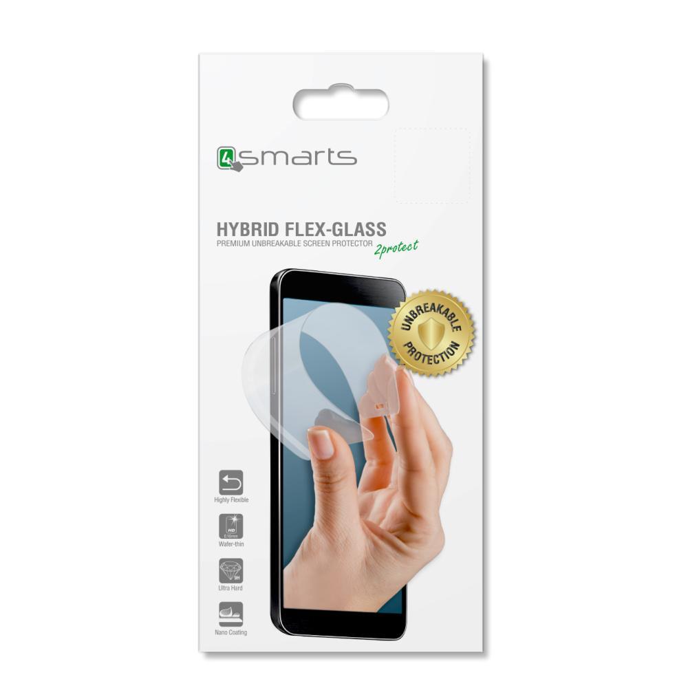 Хибридно защитно покритие за дисплея на Samsung Galaxy A6 Plus (2018) - 4smarts Hybrid Flex Glass Screen Protector (прозрачен) | JAR Computers Хибридно защитно покритие за дисплея на Samsung Galaxy A6 Plus (2018) - 4smarts Hybrid Flex Glass Screen Protector (прозрачен)