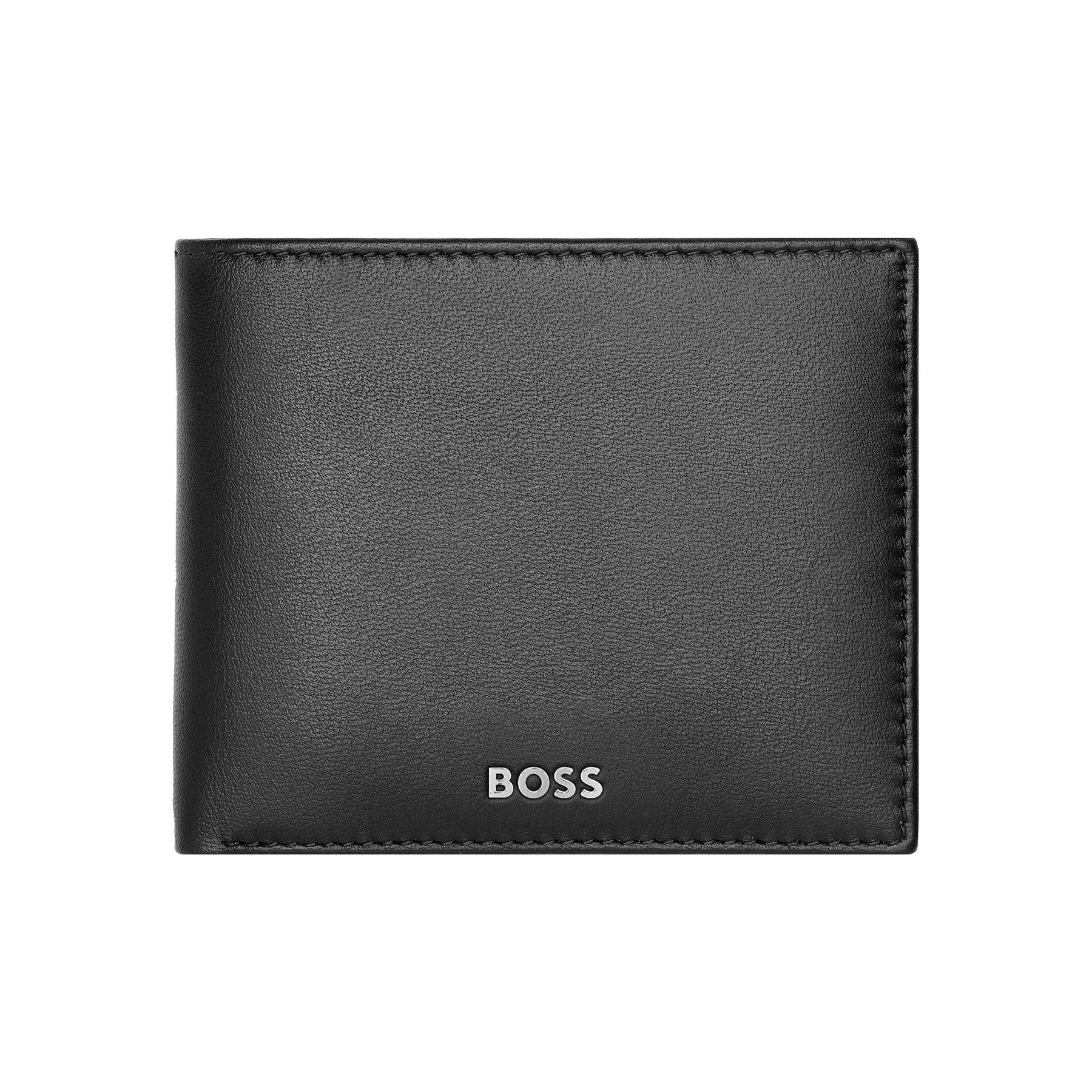 Hugo Boss Портфейл Classic Smooth, с отделение за монети, черен | JAR Computers Hugo Boss Портфейл Classic Smooth, с отделение за монети, черен