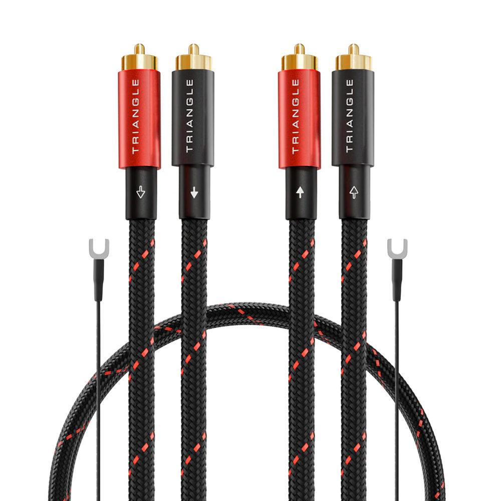 Кабел Triangle RED RCA - 3м | JAR Computers Кабел Triangle RED RCA - 3м