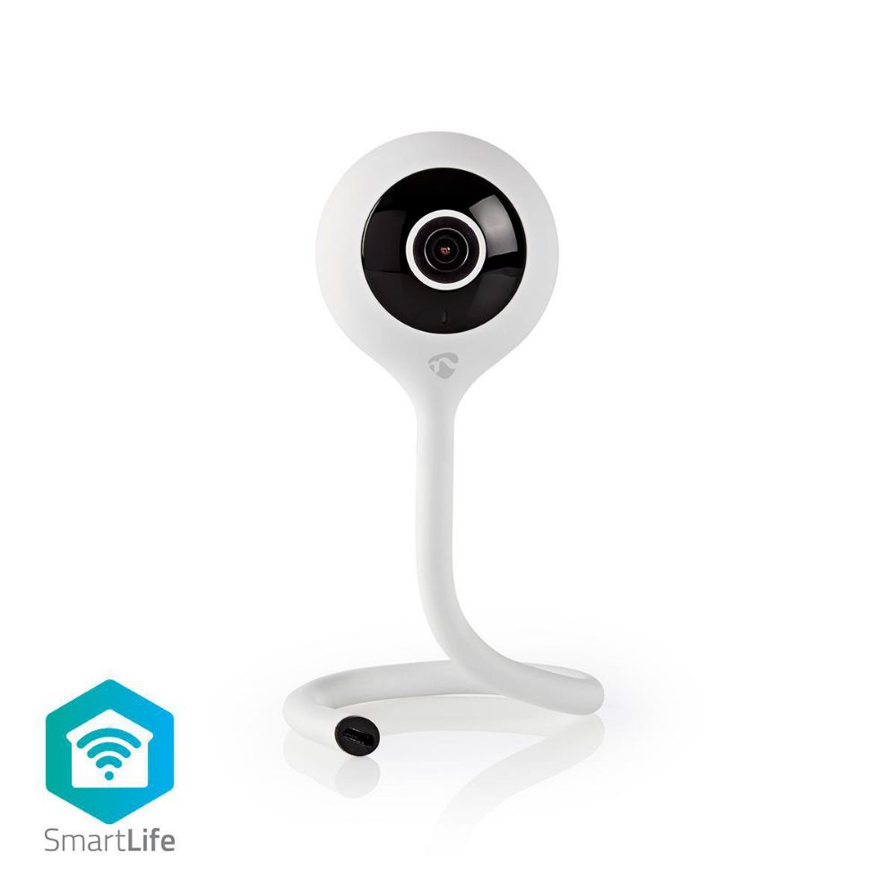 Nedis IP Surveillance Camera Wi-Fi 1080p with Two-Way Communication (WIFICI11CWT) (NEDWIFICI11CWT) | JAR Computers Nedis IP Surveillance Camera Wi-Fi 1080p with Two-Way Communication (WIFICI11CWT) (NEDWIFICI11CWT)
