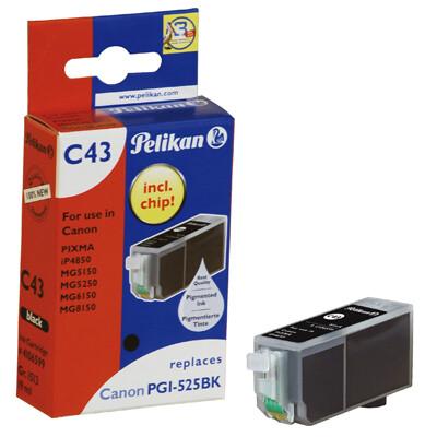 Pelikan C43 глава и патрон за мастиленоструен принтер 1 броя Черен | JAR Computers Pelikan C43 глава и патрон за мастиленоструен принтер 1 броя Черен