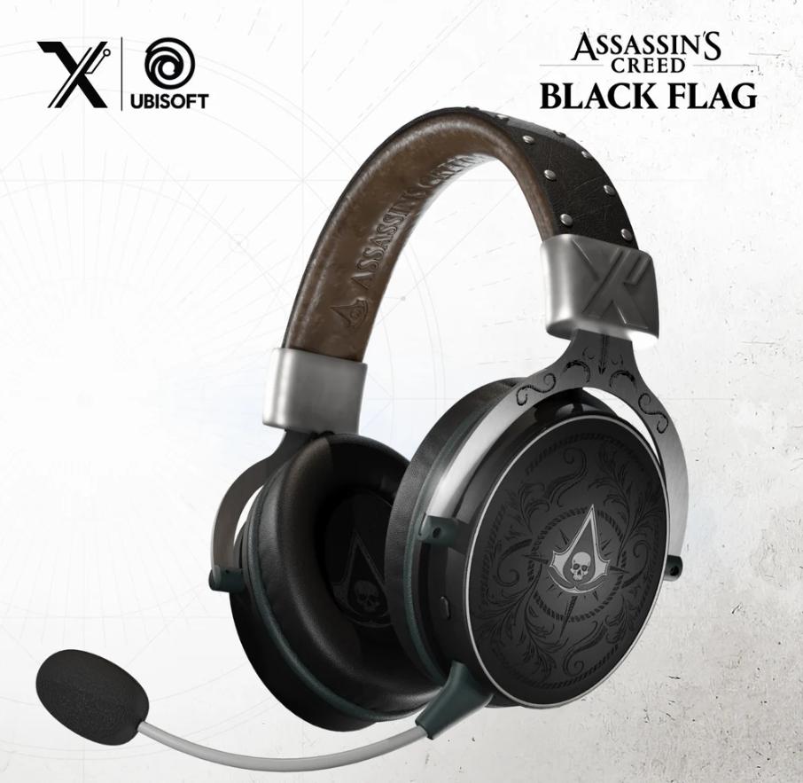 Слушалки с микрофон Lexip Assassin's Creed - BLACK FLAG WIRELESS