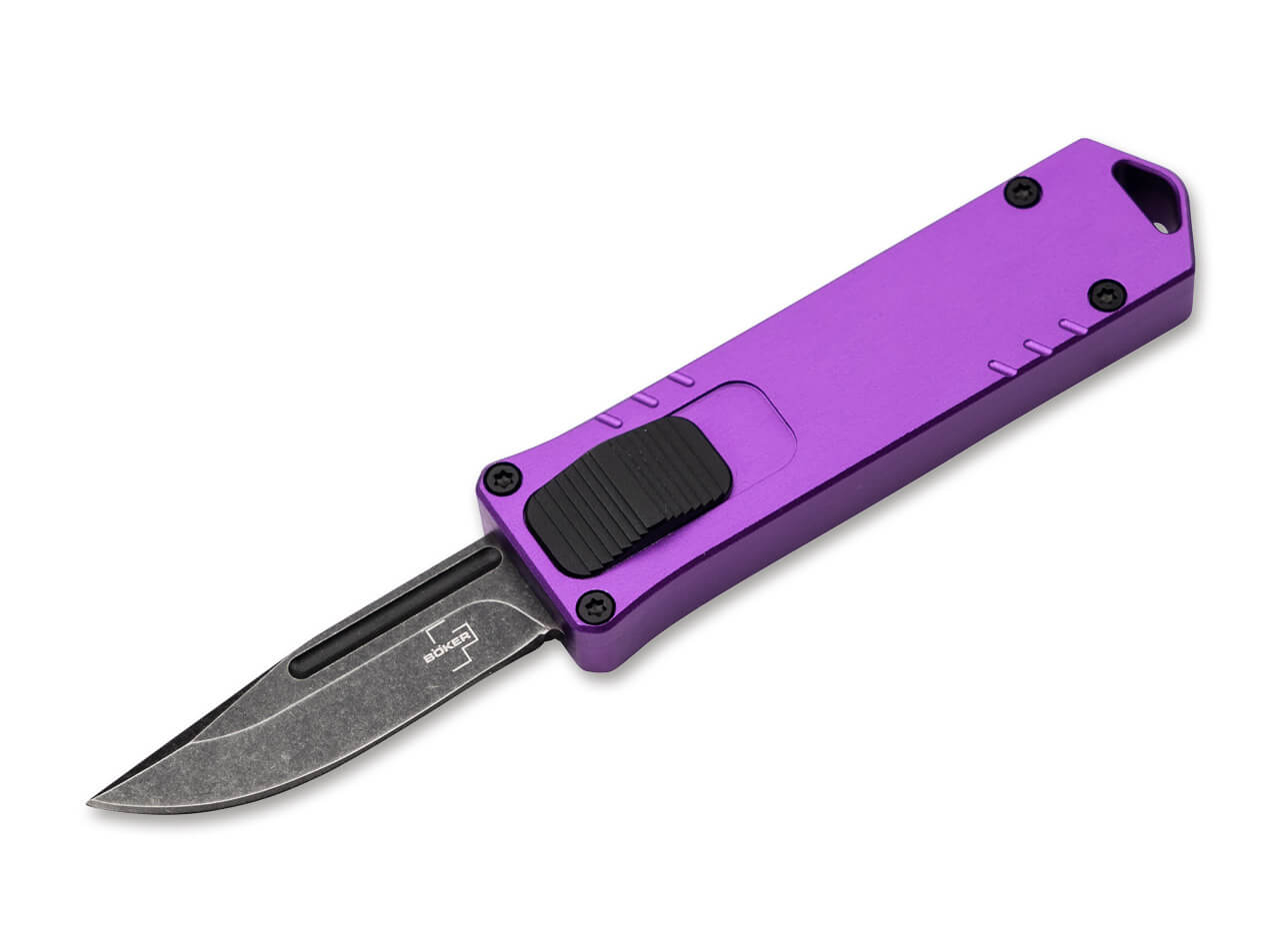 Туристически нож Boker Plus USB OTF Purple