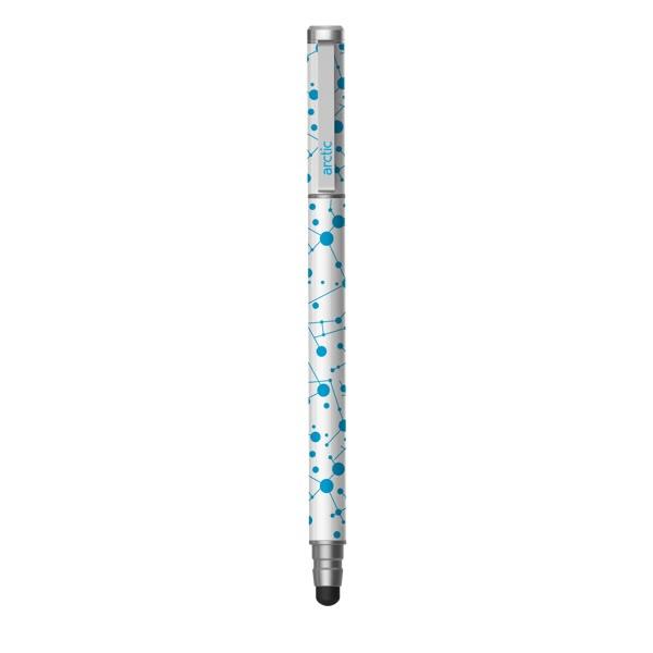 Тъч писалка и химикал за iPhone, iPod, iPad и капацитивни дисплеи - Arctic Emote Stylus (бял-син) | JAR Computers Тъч писалка и химикал за iPhone, iPod, iPad и капацитивни дисплеи - Arctic Emote Stylus (бял-син)