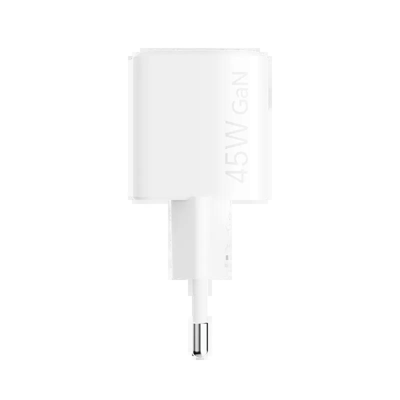 Зарядно устройство Honor GaN CHARGER 45W+CABLE WHITE | JAR Computers Зарядно устройство Honor GaN CHARGER 45W+CABLE WHITE