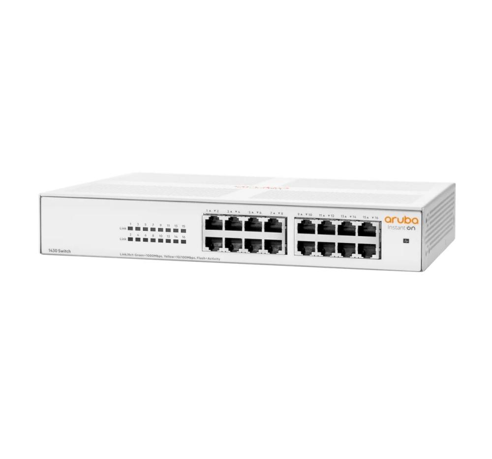 HPE Networking Instant On Switch 16p Gigabit 1430 | JAR Computers HPE Networking Instant On Switch 16p Gigabit 1430