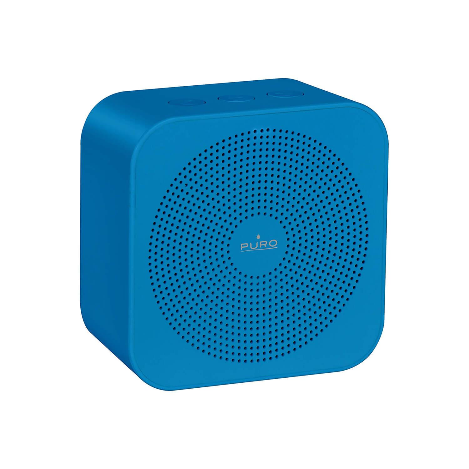 Безжичен блутут спийкър с микрофон за мобилни устройства - Puro Handy Bluetooth Speaker (син) | JAR Computers Безжичен блутут спийкър с микрофон за мобилни устройства - Puro Handy Bluetooth Speaker (син)