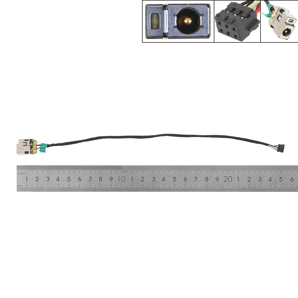 Букса за лаптоп (DC Power Jack) PJ484 HP EnvyPro Ultrabook 4-1000 С Кабел With Cable | JAR Computers Букса за лаптоп (DC Power Jack) PJ484 HP EnvyPro Ultrabook 4-1000 С Кабел With Cable