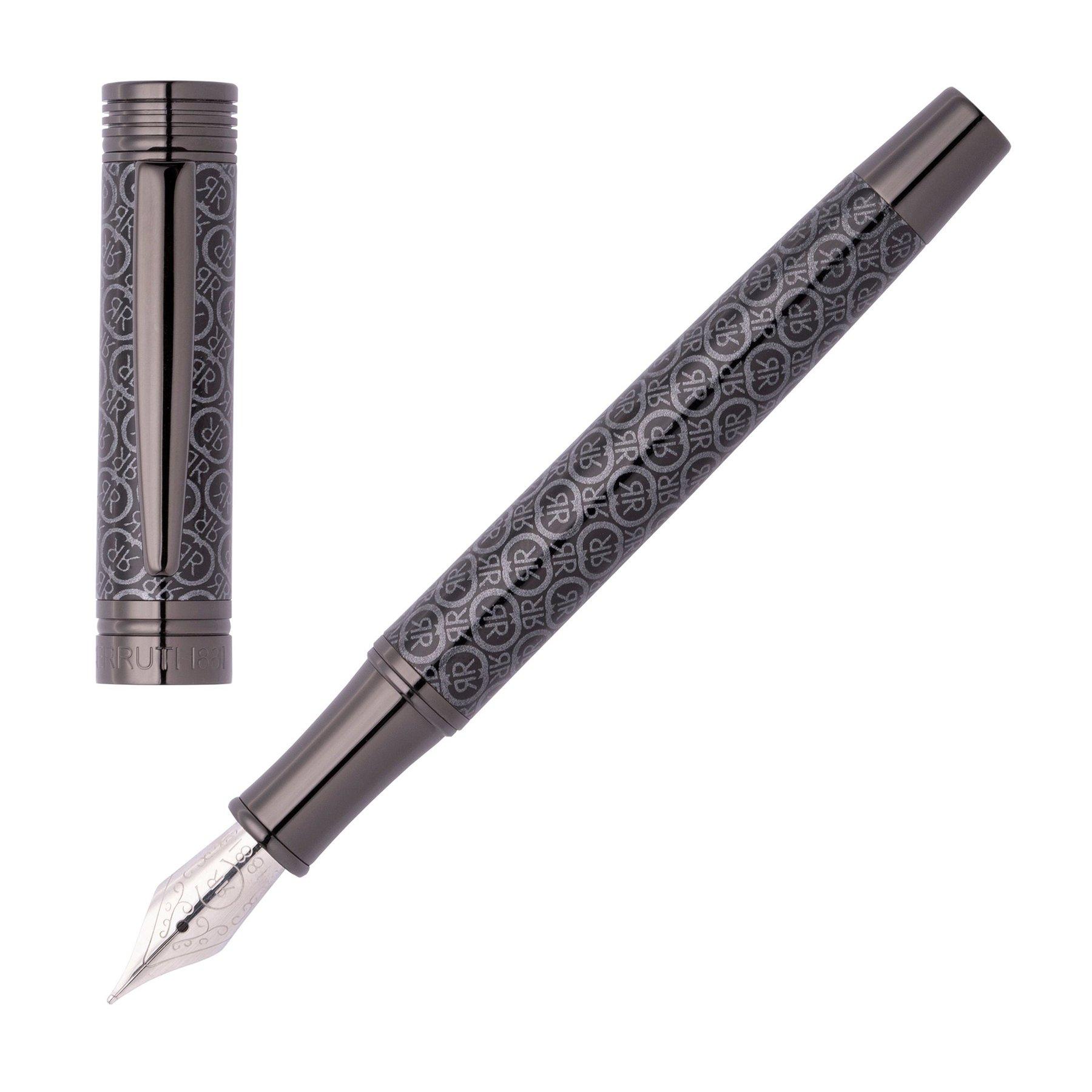 Cerruti 1881 Писалка Logomania, в кутия, сива