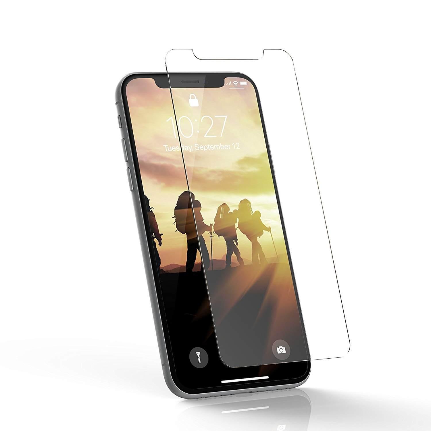 Калено стъклено защитно покритие за дисплея на iPhone 11, iPhone XR - Urban Armor Gear Glass Screen Protector | JAR Computers Калено стъклено защитно покритие за дисплея на iPhone 11, iPhone XR - Urban Armor Gear Glass Screen Protector