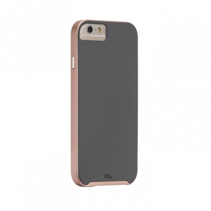 Кейс с висока защита за iPhone 6 Plus, iPhone 6S Plus - CaseMate Slim Tough Case (сив-розово злато) | JAR Computers Кейс с висока защита за iPhone 6 Plus, iPhone 6S Plus - CaseMate Slim Tough Case (сив-розово злато)