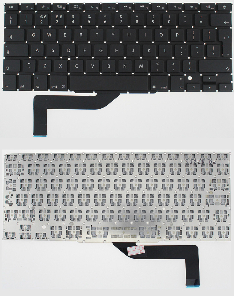 Клавиатура за лаптоп Apple MacBook Pro A1398 15.4" Black Without Frame UI (С Голям Ентър) | JAR Computers Клавиатура за лаптоп Apple MacBook Pro A1398 15.4" Black Without Frame UI (С Голям Ентър)