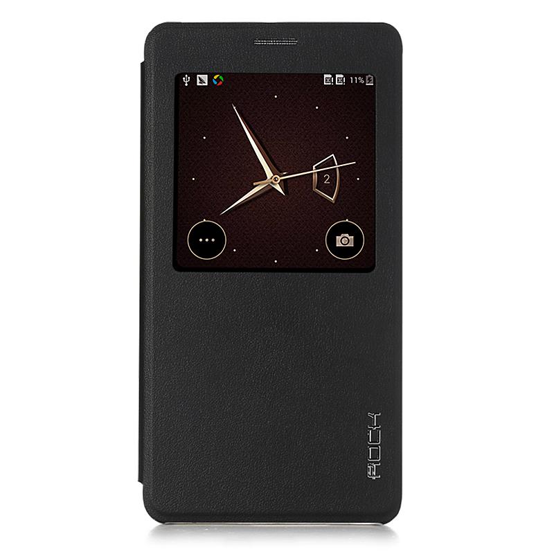 Кожен калъф и поставка за Samsung Galaxy A7 - Rock Side Flip Case Uni Series Preview (черен) | JAR Computers Кожен калъф и поставка за Samsung Galaxy A7 - Rock Side Flip Case Uni Series Preview (черен)