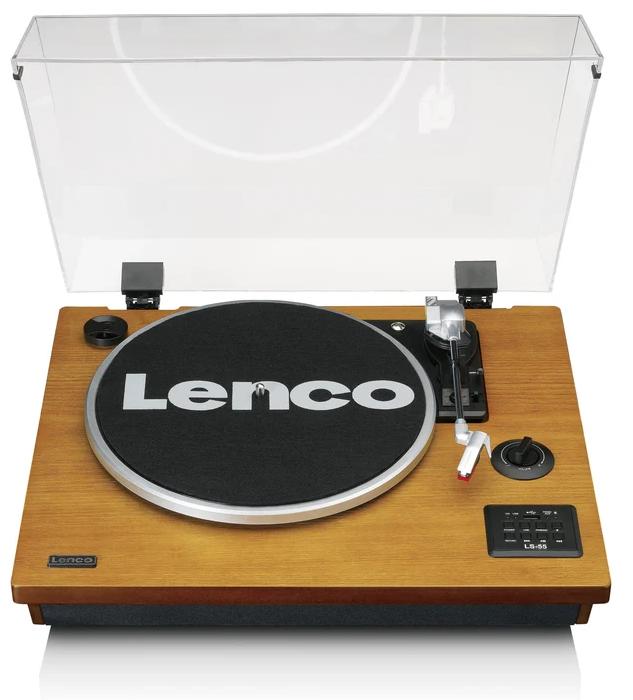 Lenco Грамофон LS-55WA, дървесен | JAR Computers Lenco Грамофон LS-55WA, дървесен