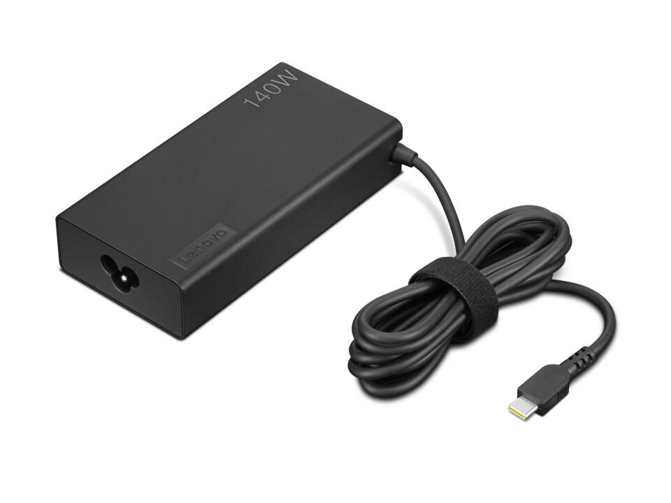 Lenovo Legion Slim 140W AC Adapter (USB-C) захранващ адаптор и инвертор На закрито Черен | JAR Computers Lenovo Legion Slim 140W AC Adapter (USB-C) захранващ адаптор и инвертор На закрито Черен