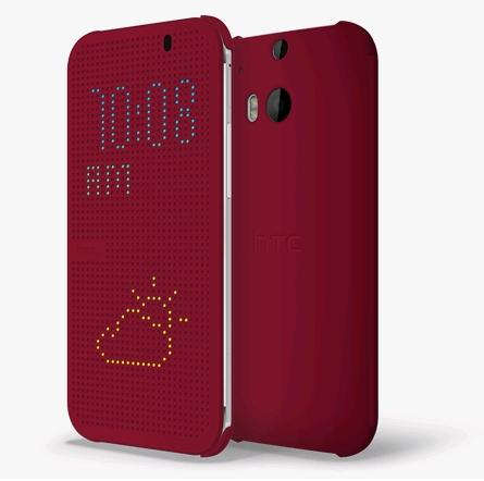 Оригинален кейс с активен капак за HTC One 2 M8 - HTC Case Dot Flip HC M100 (лилав) | JAR Computers Оригинален кейс с активен капак за HTC One 2 M8 - HTC Case Dot Flip HC M100 (лилав)