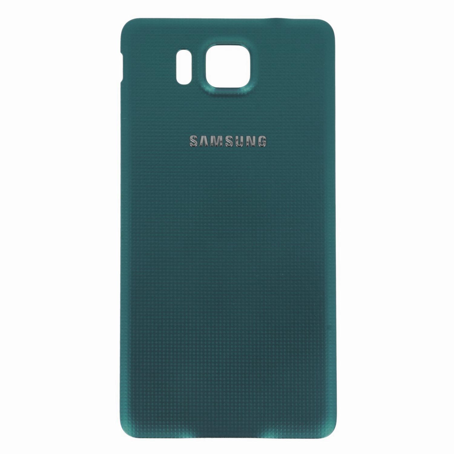 Оригинален заден капак за Samsung Galaxy Alpha - Samsung Battery Cover (син) | JAR Computers Оригинален заден капак за Samsung Galaxy Alpha - Samsung Battery Cover (син)