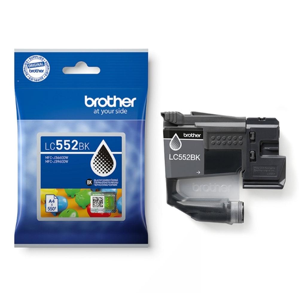 Патрон Brother LC-552 Bk оригинал 0.55k | JAR Computers Патрон Brother LC-552 Bk оригинал 0.55k