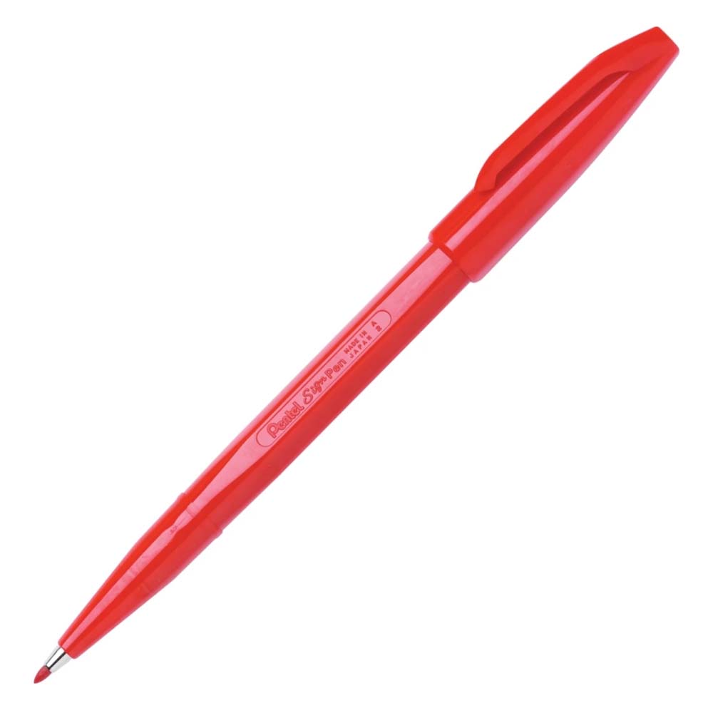 Pentel Sign Pen Red (S520-B) (PENS520-B) | JAR Computers Pentel Sign Pen Red (S520-B) (PENS520-B)