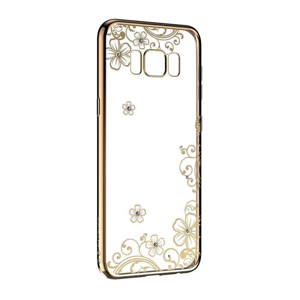 Поликрабонатов кейс за Samsung Galaxy S8 (с кристали Сваровски) - Devia Crystal Joyous Case (златист) | JAR Computers Поликрабонатов кейс за Samsung Galaxy S8 (с кристали Сваровски) - Devia Crystal Joyous Case (златист)