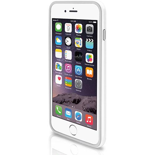 Силиконов бъмпер за iPhone 6 Plus, iPhone 6S Plus - Macally Protective Frame (бял) | JAR Computers Силиконов бъмпер за iPhone 6 Plus, iPhone 6S Plus - Macally Protective Frame (бял)