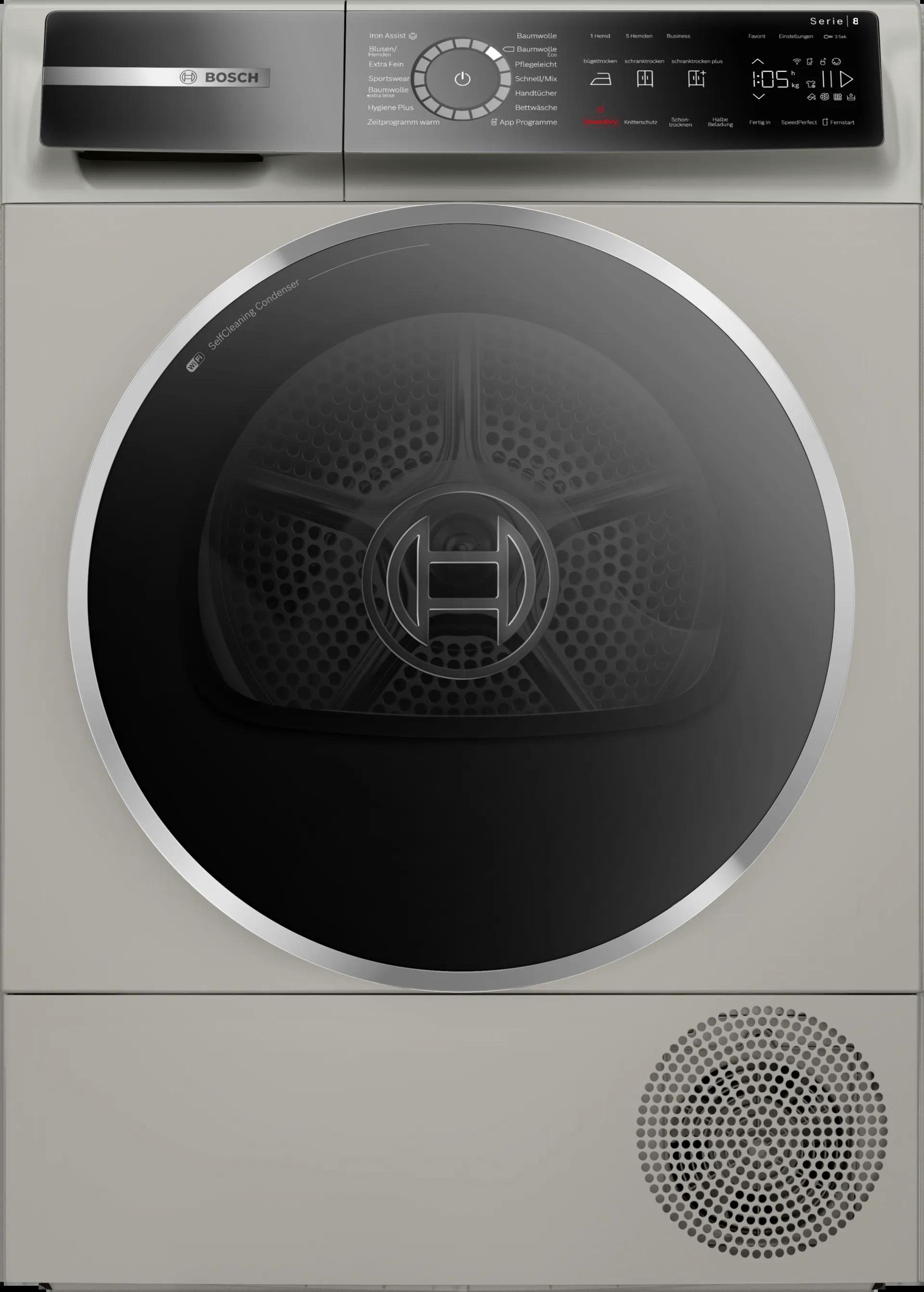 Сушилня Bosch WQB246CX0*** , 9 kg, A+++ , C                                                                                                                                , Inox