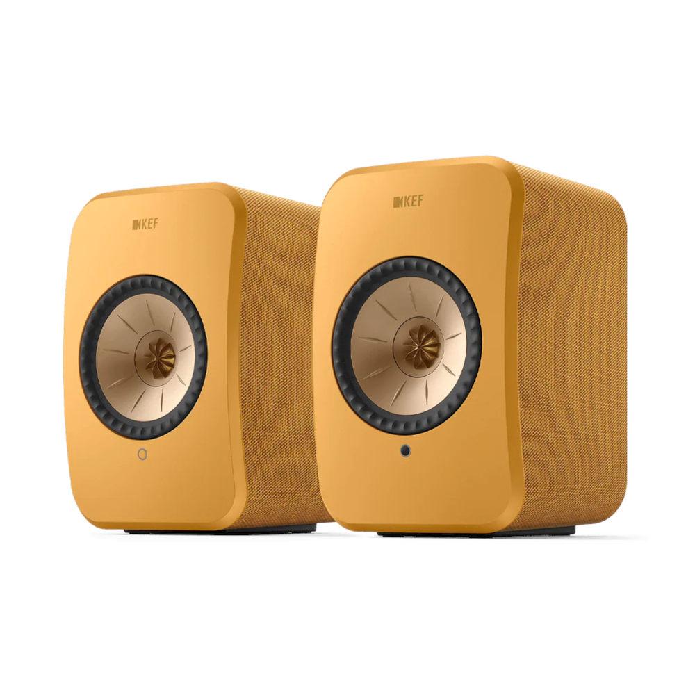Тонколони KEF LSX II - жълти