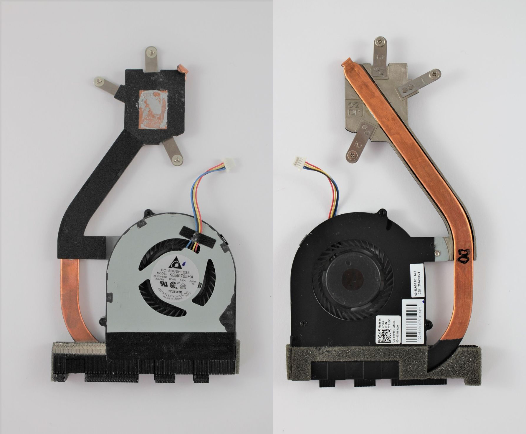 Вентилатор за лаптоп (CPU Fan) Dell Latitude E3330 3330 с Меден Охладител / With HeatSink | JAR Computers Вентилатор за лаптоп (CPU Fan) Dell Latitude E3330 3330 с Меден Охладител / With HeatSink