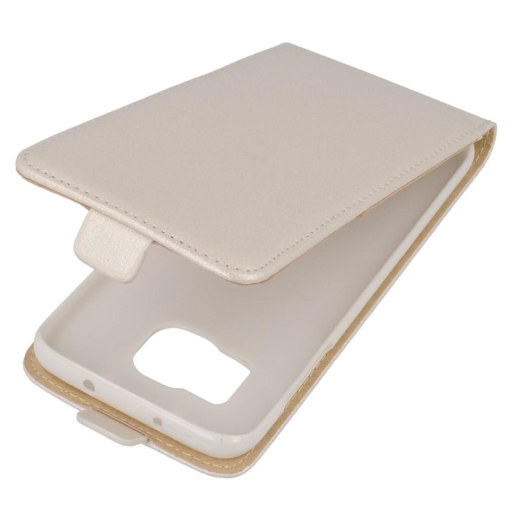 Вертикален кожен калъф с джоб за Samsung Galaxy S7 Edge - Leather Pocket Flip Case (бял) | JAR Computers Вертикален кожен калъф с джоб за Samsung Galaxy S7 Edge - Leather Pocket Flip Case (бял)