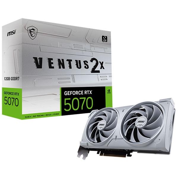 VGA MSI RTX5070 12G VENTUS 2X WHITE