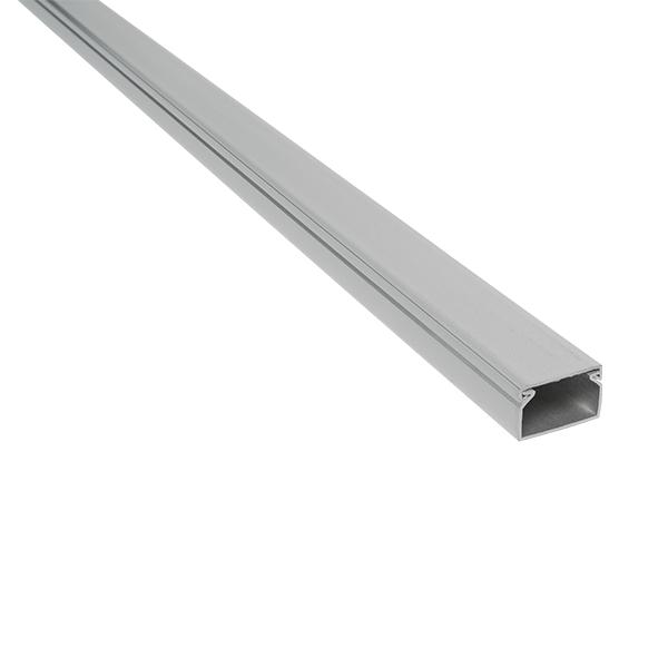 2m. 25X25 ПЛАСТМАСОB КАБЕЛЕН КАНАЛ CT2 СИВ