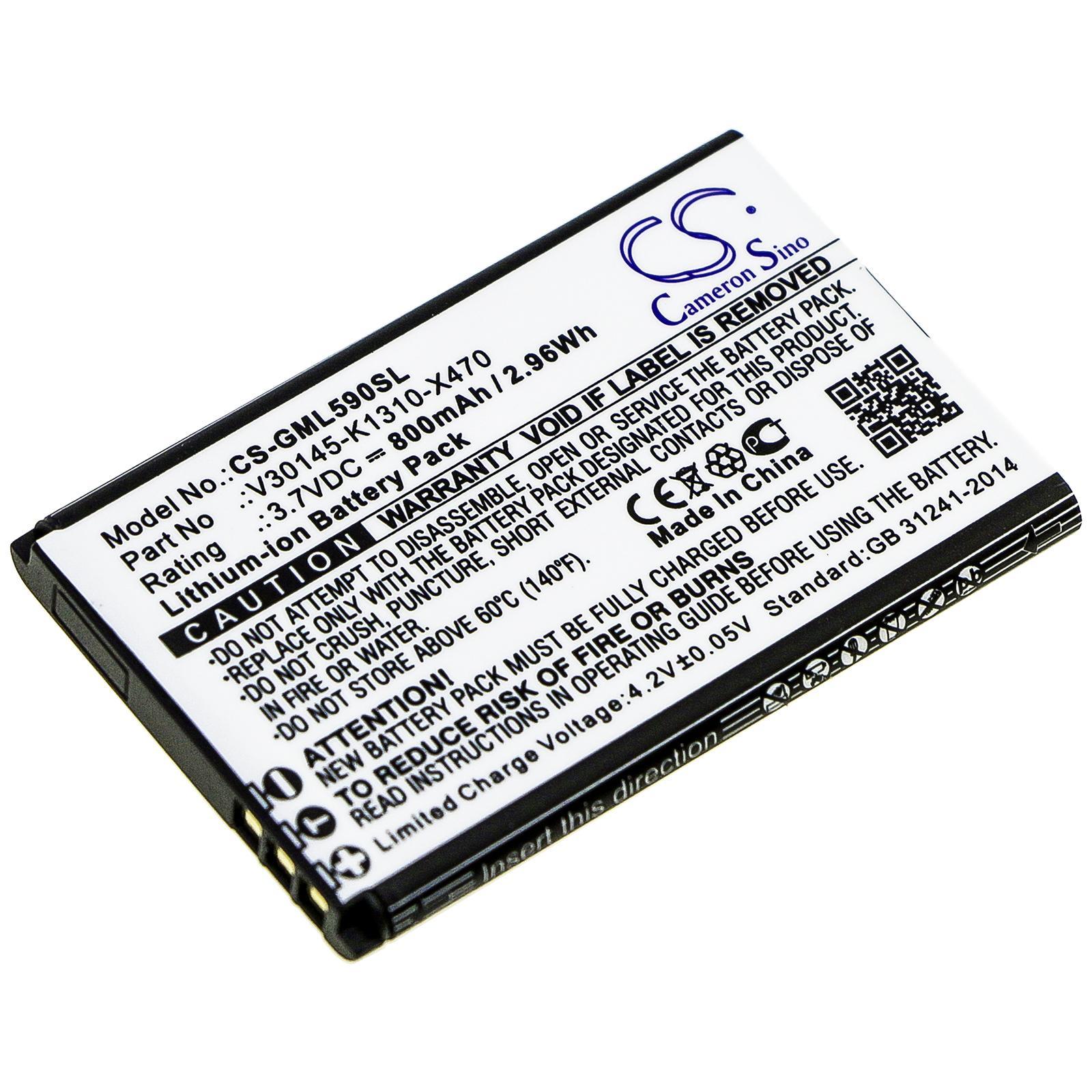 Батерия за мобилен телефон Gigaset GL390, GL590 V30145-K1310-X470  LiIon 3,7V 800mAh CAMERON SINO | JAR Computers Батерия за мобилен телефон Gigaset GL390, GL590 V30145-K1310-X470  LiIon 3,7V 800mAh CAMERON SINO
