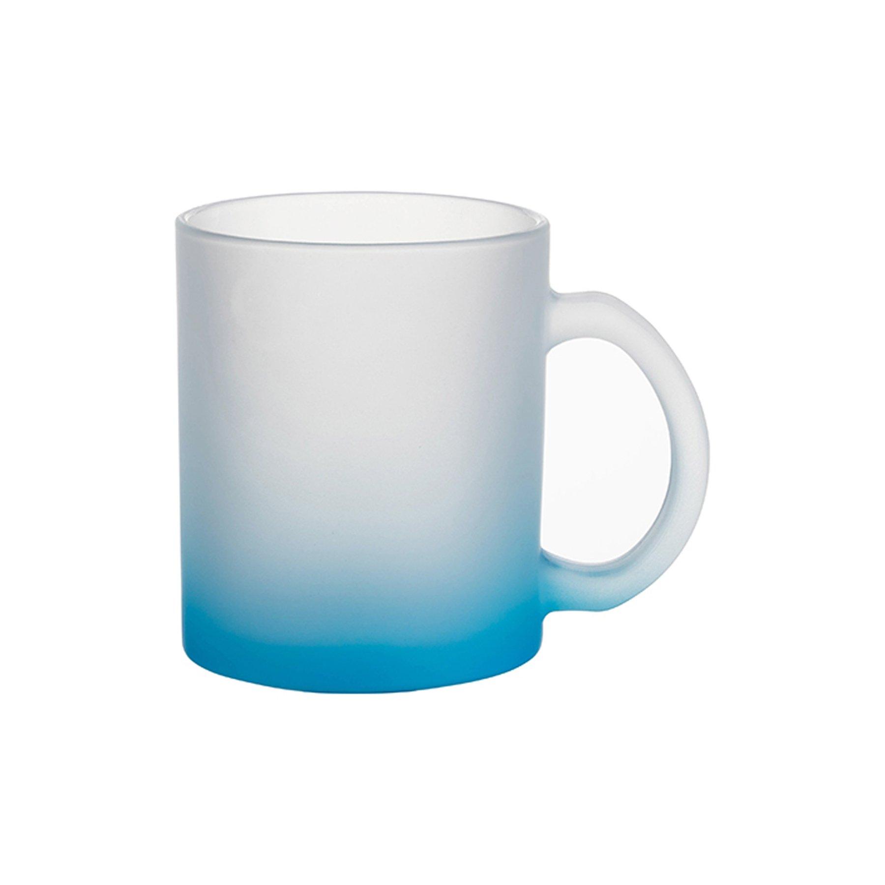 BESTSUB Чаша за сублимация Frosted, светлосиня, 330ml | JAR Computers BESTSUB Чаша за сублимация Frosted, светлосиня, 330ml